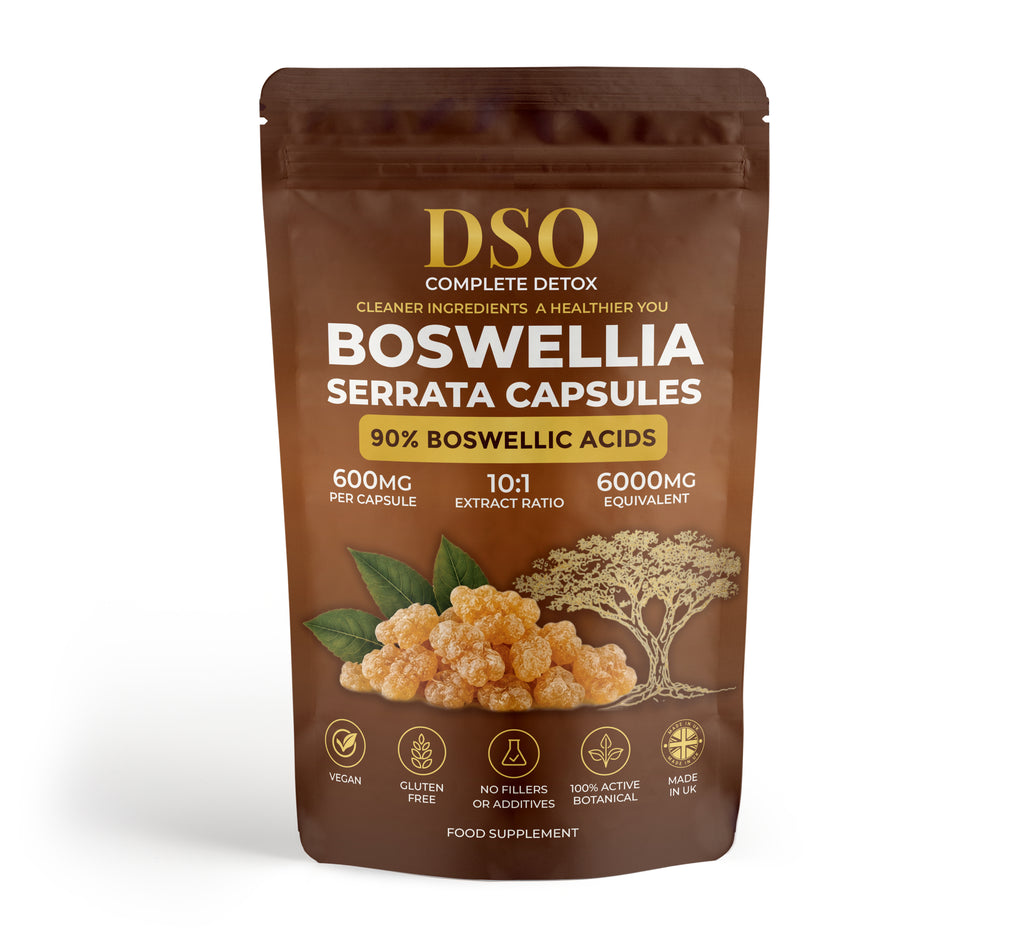 Boswellia Serrata 6000mg Capsules – 90% Boswellic Acids | High Strength 10:1 Extract