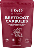High Strength Beetroot Capsules 12000mg | 20:1 Extract | Vegan | UK Made