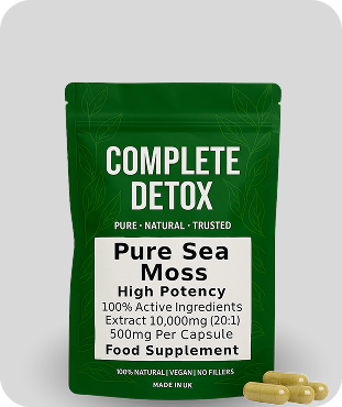 Sea Moss 10,000mg Capsules – Energy, Immunity & Thyroid Support